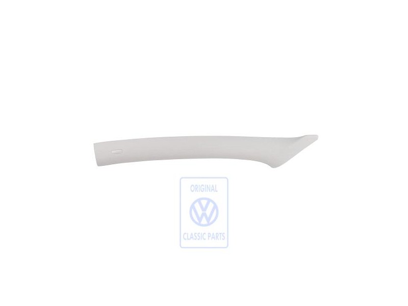 Original VW A-Pillar Trim Pearl Grey - 1J0867351B 2XP