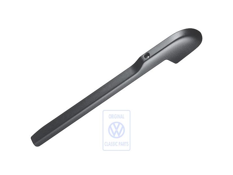 Original VW Cover For Guide Rail Satin Black - 1J0881087D B41