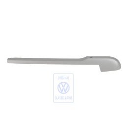 Original VW Cover For Guide Rail Flannel Grey - 1J0881087D U71