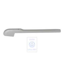 Original VW Cover For Guide Rail Flannel Grey - 1J0881088D U71