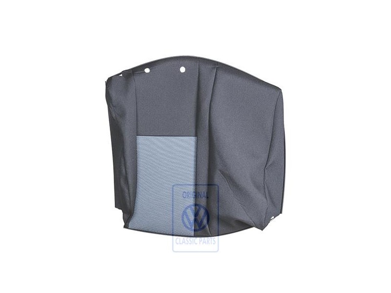 Original VW Backrest Cover (Fabric) Anthracite/Black - 1J0886806P SFB