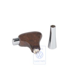 Original VW Selector Lever Handle (Wood) Burr Walnut - 1J1713139H 2WE