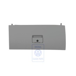 Original VW Glove Compartment Lid Flannel Grey - 1J1857121A 3SG