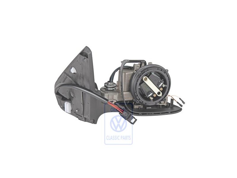 Original VW Exterior Mirror Housing Satin Black - 1J1857508F 01C
