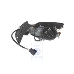Original VW Exterior Mirror Housing Satin Black - 1J2857507C 01C