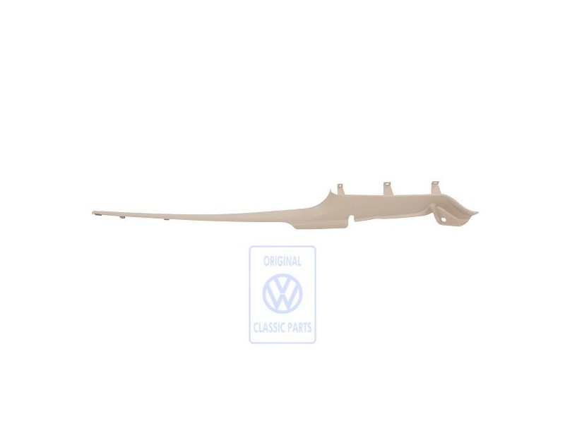 Original VW Sill Trim Strip Light Beige - 1J3853374D Q70