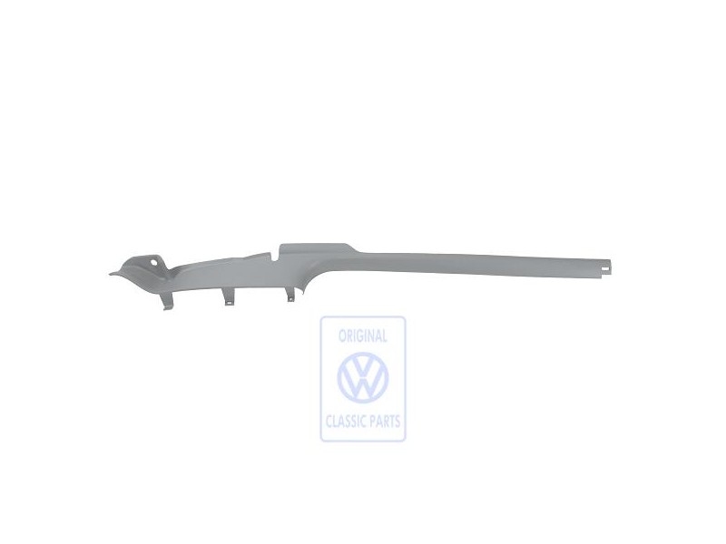 Original VW Sill Trim Strip Flannel Grey - 1J3853374D U71