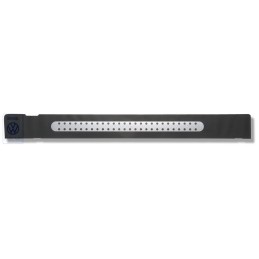 Original VW Entry Strip Protective Foil Black/Silver - 1J3853805D 61E