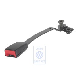 Original VW Belt Latch Satin Black/Fire Red - 1J3858472T FCN