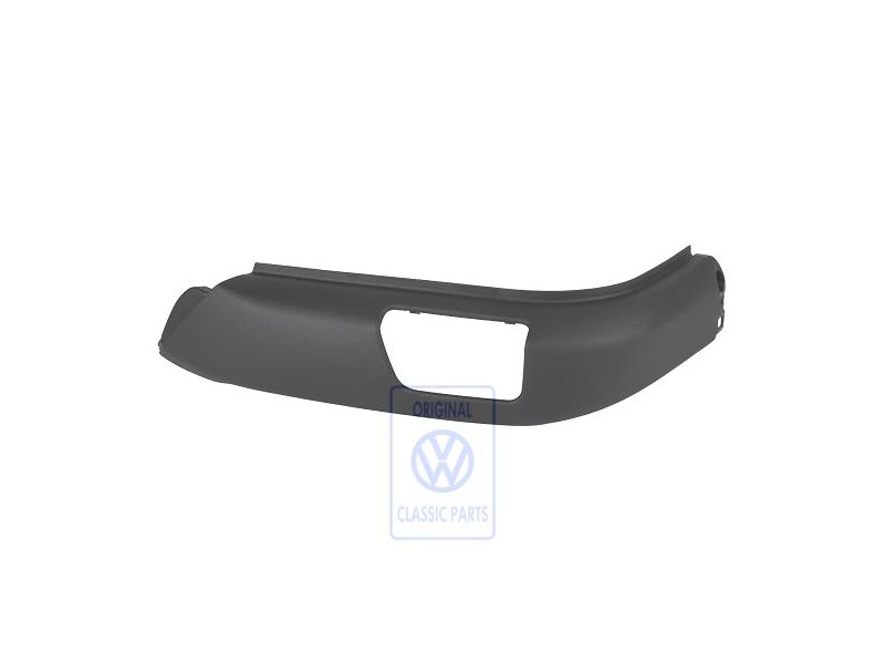 Original VW Seat Frame Trim Satin Black - 1J3881318D B41