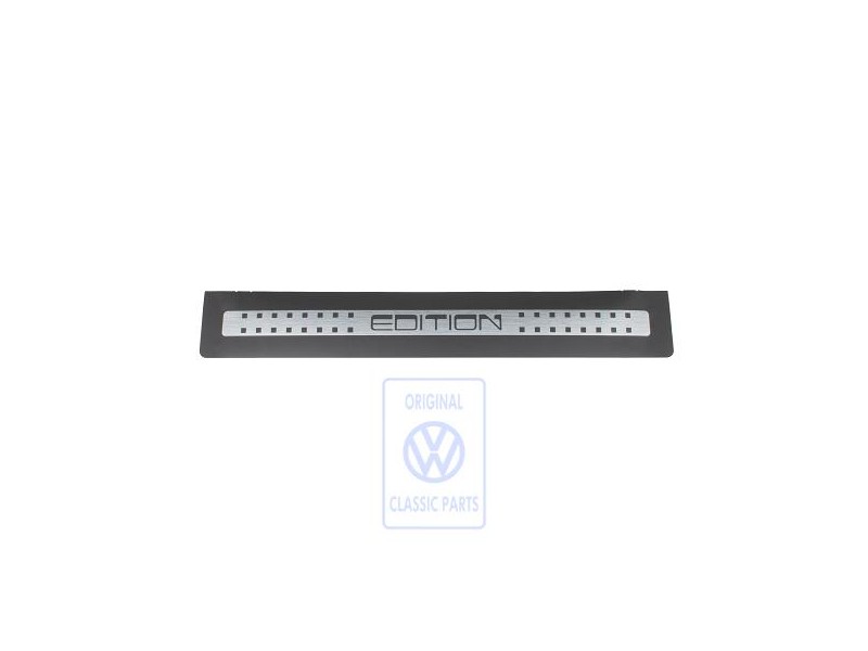 Original VW Entry Strip Protective Foil Black/Silver - 1J4853803J 61E