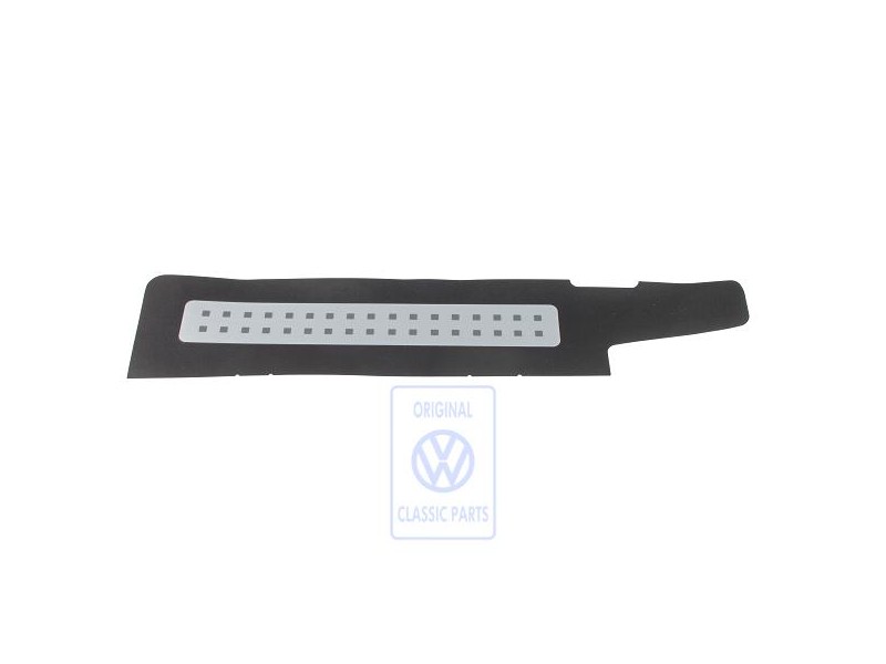 Original VW Entry Strip Protective Foil Black/Silver - 1J4853806M 61E