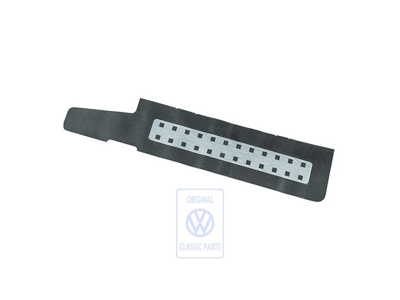 Original VW Entry Strip Protective Foil Black/Silver - 1J4853806Q 61E
