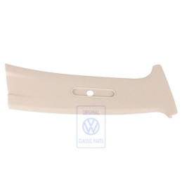 Original VW B-Pillar Trim Light Beige - 1J4867244C 2PK
