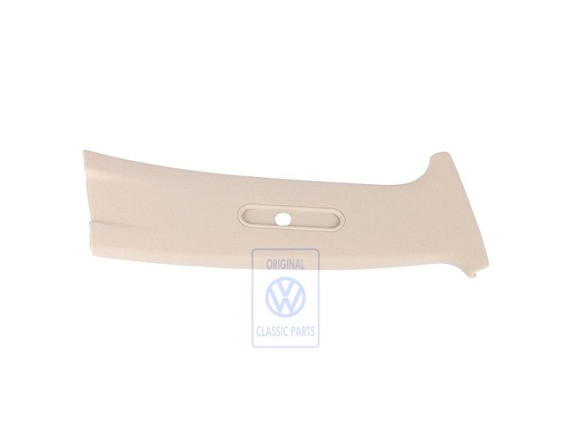 Original VW B-Pillar Trim Light Beige - 1J4867244C 2PK