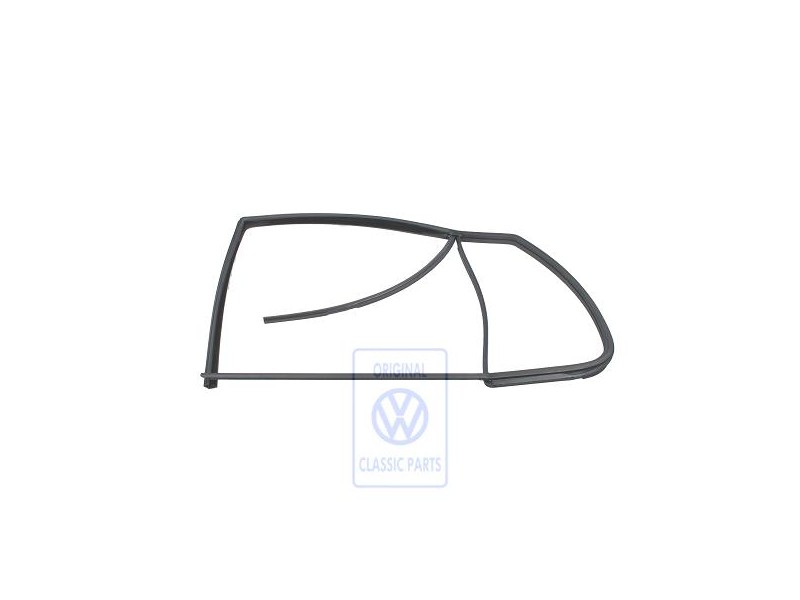 Original VW Window Guide Satin Black - 1J6839431C B41