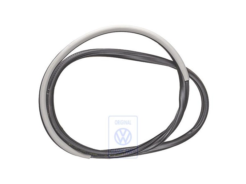 Original VW Door Seal, Inner Satin Black/Pearl Grey - 1J6867367B FKL