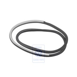 Original VW Door Seal, Inner Satin Black/Pearl Grey - 1J6867367K FKL