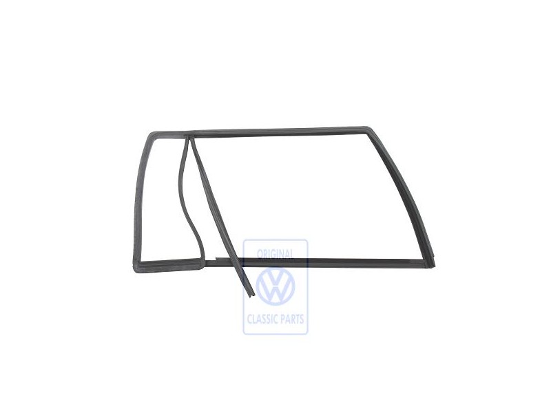 Original VW Window Guide Satin Black - 1J9839431B B41