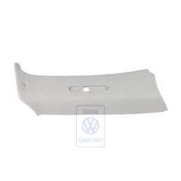 Original VW C-Pillar Trim Pearl Grey - 1J9867241B 2XP