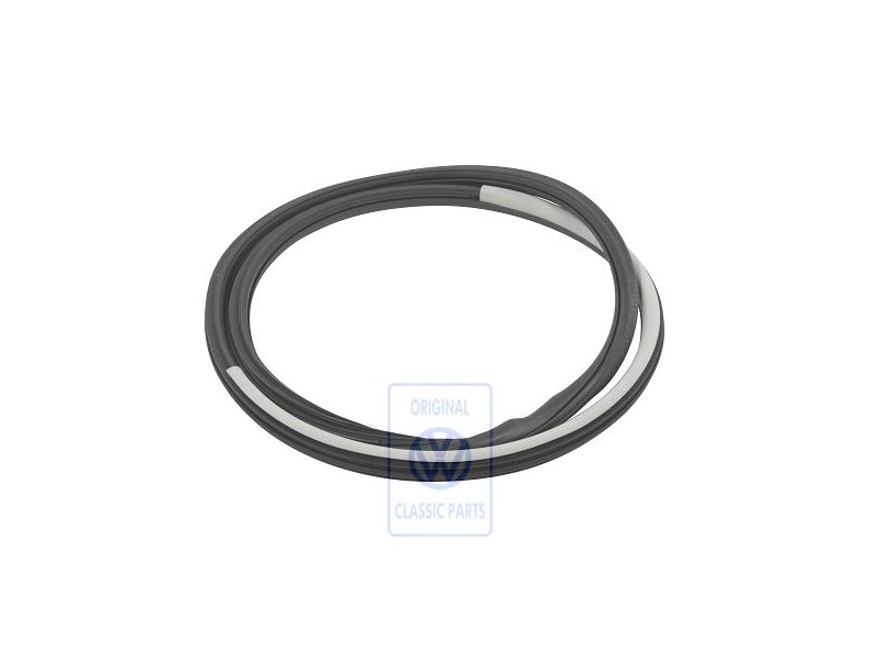 Original VW Door Seal, Inner Satin Black/Pearl Grey - 1J9867368B FKL