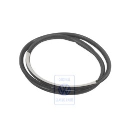 Original VW Door Seal, Inner Satin Black/Pearl Grey - 1J9867368K FKL