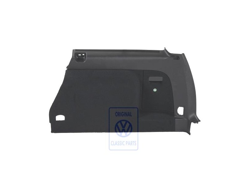 Original VW Luggage Compartment Trim Satin Black - 1J9867424T FEE