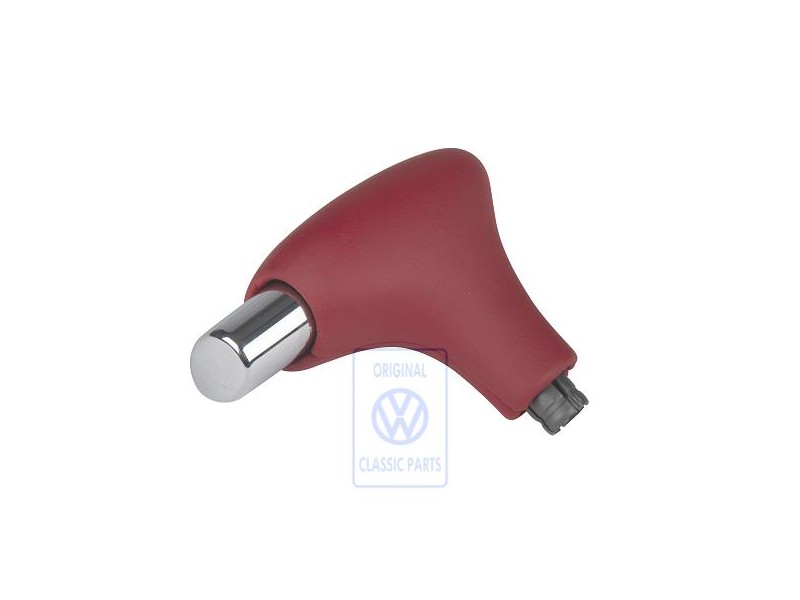 Original VW Gearstick Grip (Leather) Red - 3B1713139N 52N
