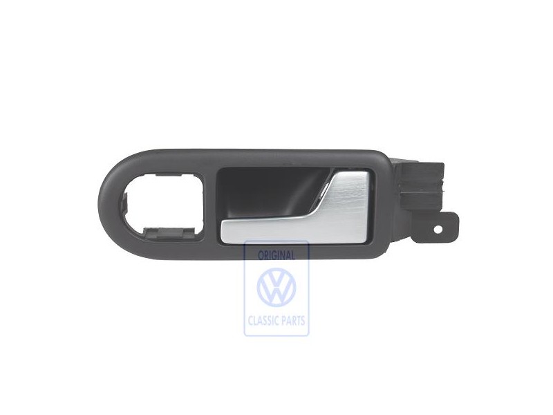 Original VW Inner Actuator Brushed Aluminium - 3B2837114H 4J4