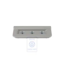 Original VW Retaining Strip Flannel Grey - 3B9861703C U71