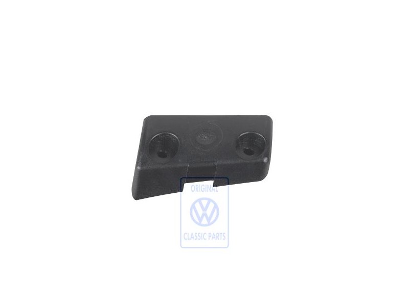 Original VW Retaining Plate Satin Black - 1J1857371 B41