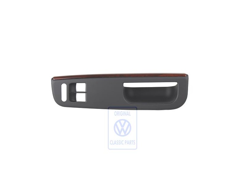 Original VW Cover Satin Black/Nut - 1J3867171 FEQ