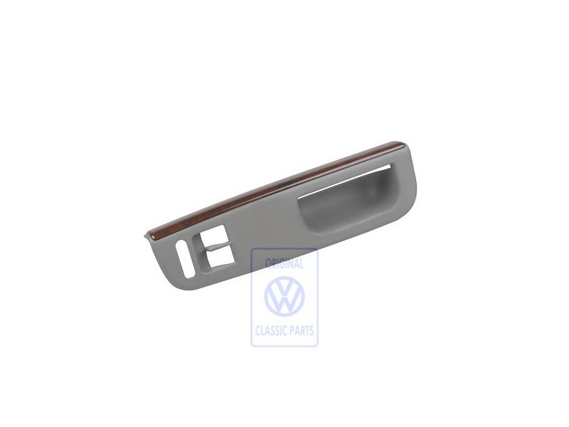 Original VW Cover Flannel Grey/Nut Brown - 1J3867171 FRK