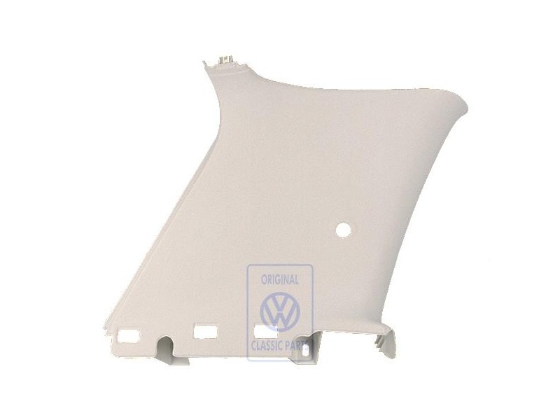 Original VW C-Pillar Trim Pearl Grey - 1J3867241 2XP
