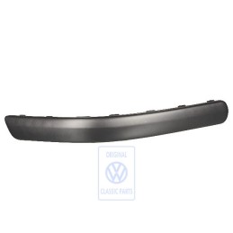 Original VW Trim Strips For Bumper Satin Black - 1J6807791 B41