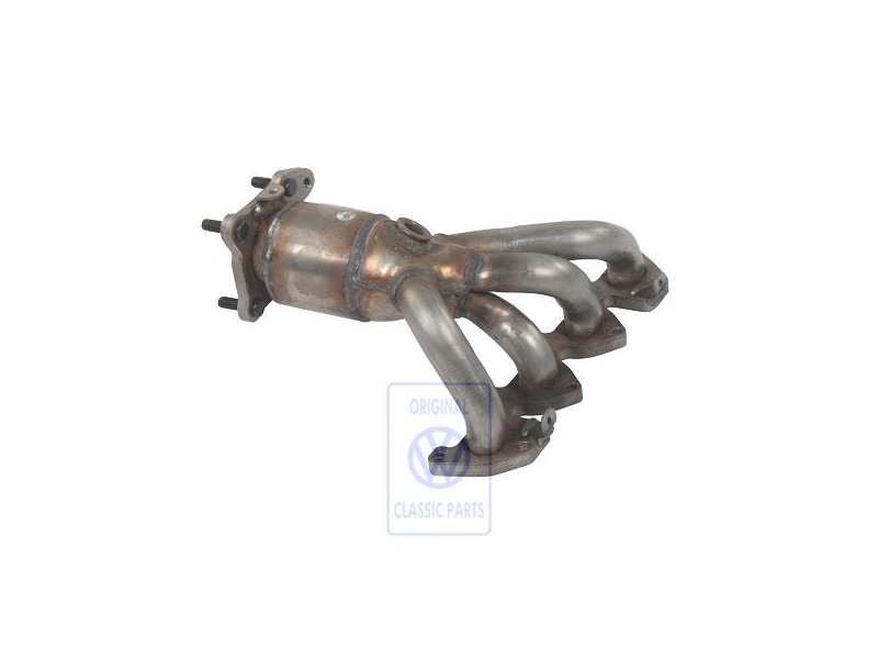 Original VW Exhaust Manifold With Catalytic Converter - 036253052GX