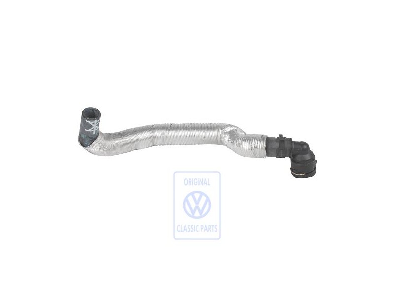 Original VW Coolant Hose With Quick Release Coupling - 1J0122157FM