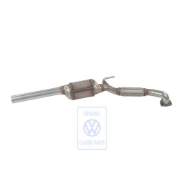 Original VW Exhaust Pipe With Catalyst - 1J0254505PX