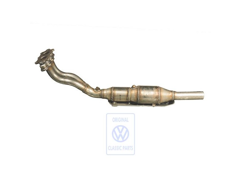 Original VW Exhaust Pipe With Catalyst - 1J0254507MX
