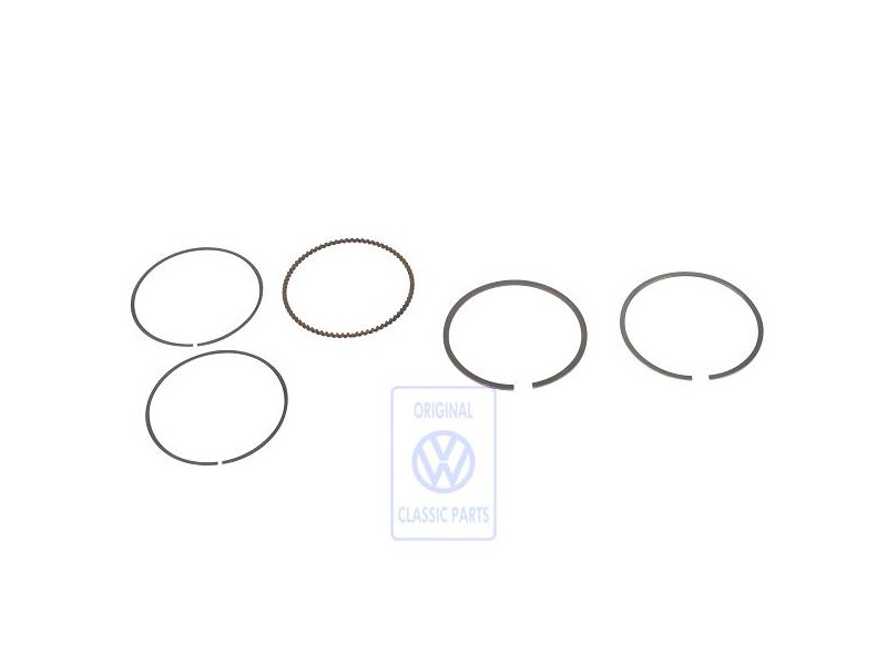 Original VW 1 Set: Piston Rings - 036198151H