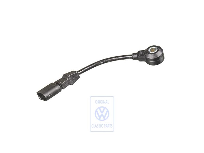 Original VW Knock Sensor With Wiring Harness - 06A905377B