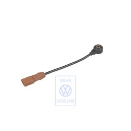 Original VW Knock Sensor With Wiring Harness - 06A905377F