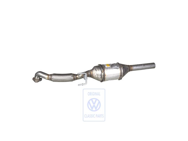 Original VW Exhaust Pipe With Catalyst - 1J0254506 X