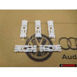 5x Original VW Rain Gutter Roof Moulding Trim Clip - 1H0853733B
