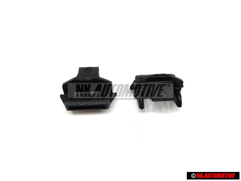 2x Original VW Front Grill Securing Fixing Plastic Clip - 165853674