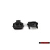 2x Original VW Front Grill Securing Fixing Plastic Clip - 165853674