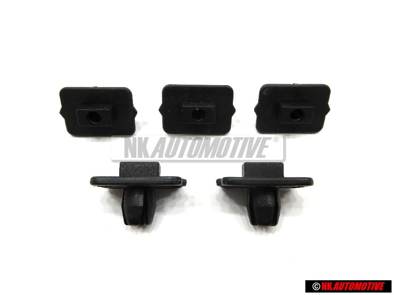 5x Original VW Cabriolet Clip - 155853139