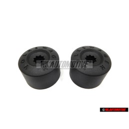 2x Original VW Wheel Bolt Lug Nut Cover Cap - 1K0601173 9B9