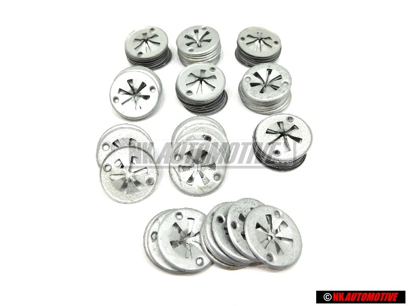 100x Original VW Clamping Washer 5x30 - N 90335004