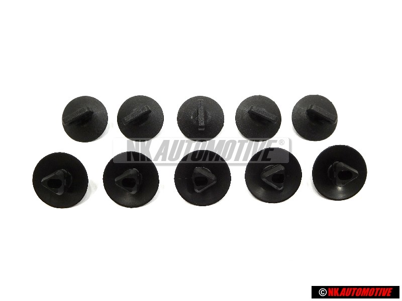 10x Original VW Clip Sound Absorber Bonnet Vw T4 - 701863841